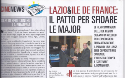 CINECORRIERE: LAZIO & ILE DE FRANCE IL PATTO PER SFIDARE LE MAJOR